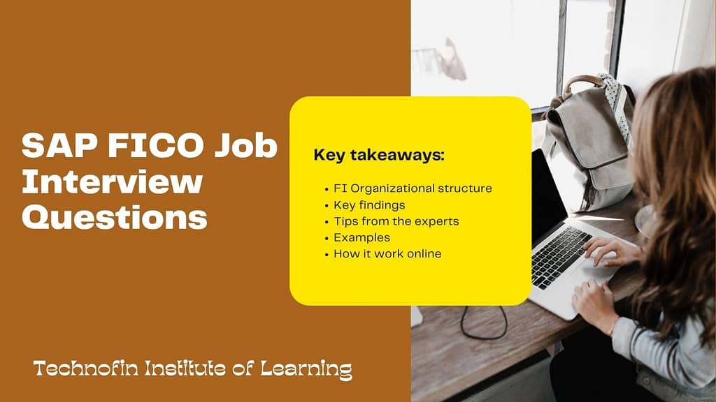 SAP FICO Job Interview Questions